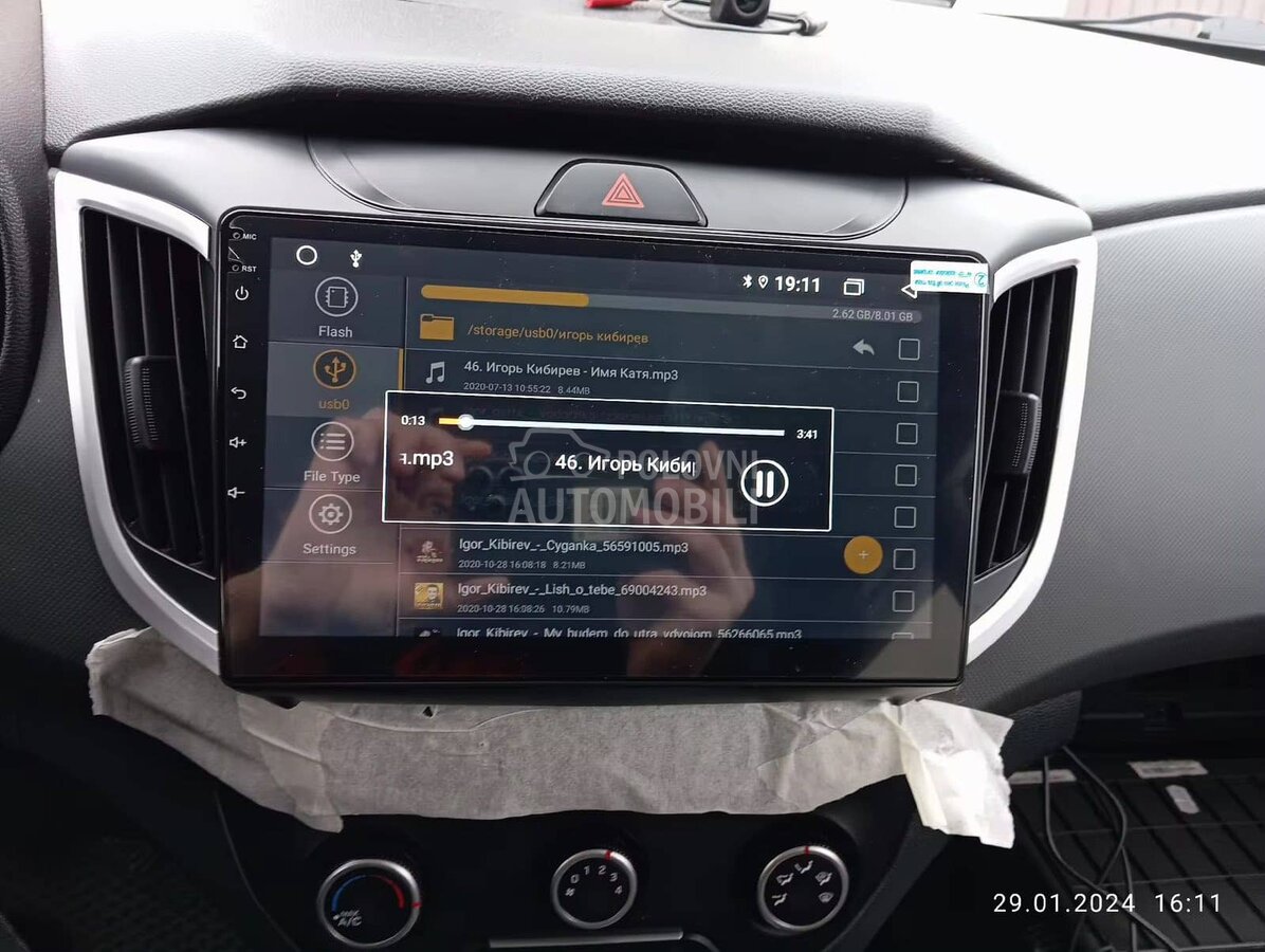 Android Radio Multimedija Mape za Hyundai Creta