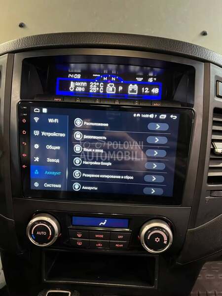 Android Radio Mape Multimedija za Mitsubishi Pajero