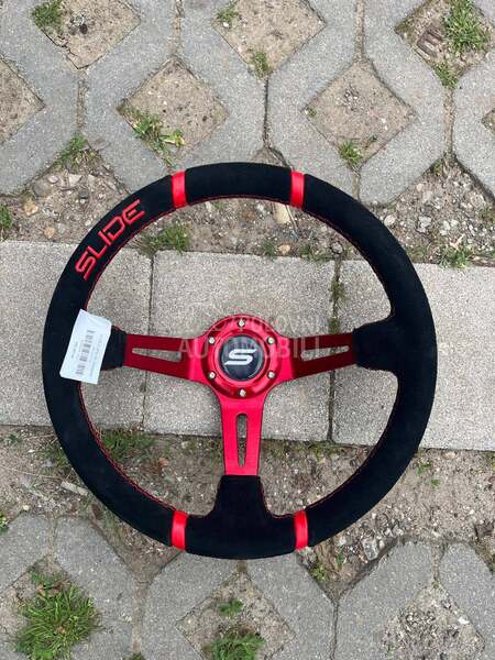 Duboki sportski Volan Slide red  
