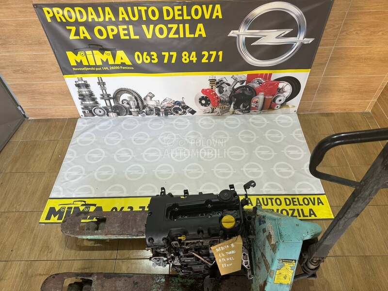 Motor /1.4Turbo 88KW za Opel Meriva, Astra J od 2010. do 2017. god.