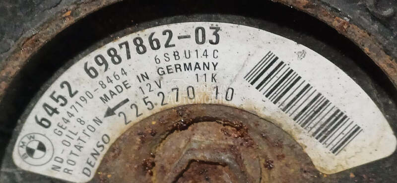KOMPRESOR KLIME za BMW Serija 3