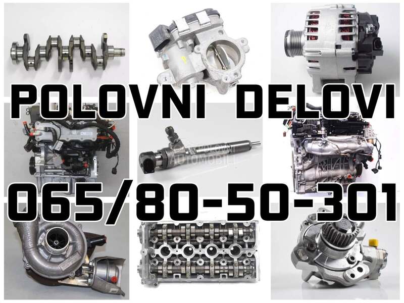 Ostali delovi motor za Hyundai Coupe, Accent, Atos ... od 2000. do 2015. god.