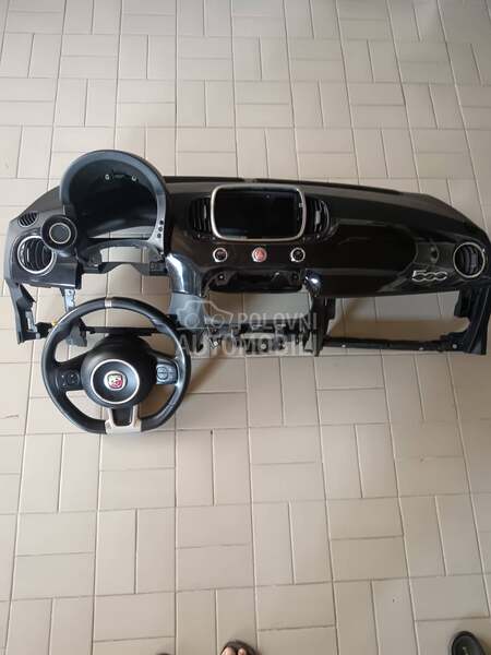Tabla Abarth za Fiat 500 od 2015. do 2021. god.