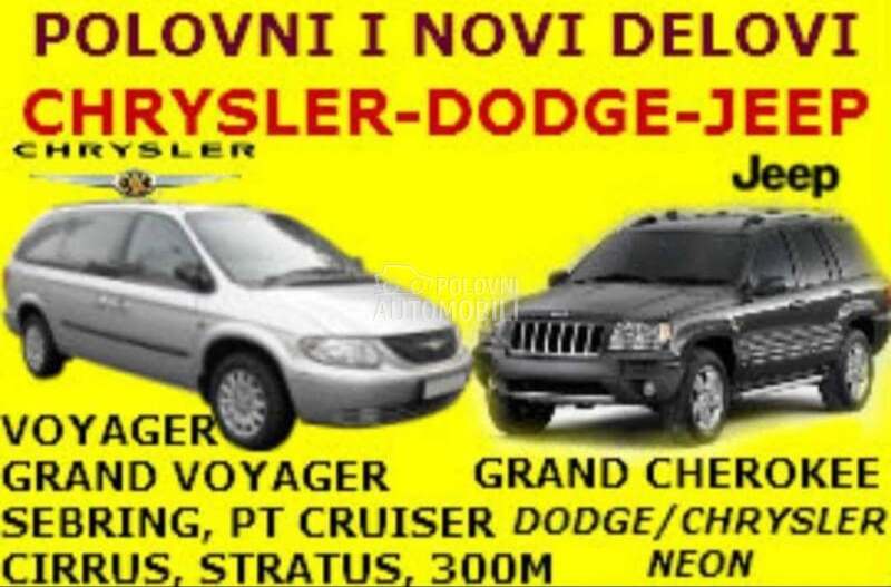 POLOVNI I NOVI DELOVI I SERVIS za Dodge Avenger, Caliber, Journey