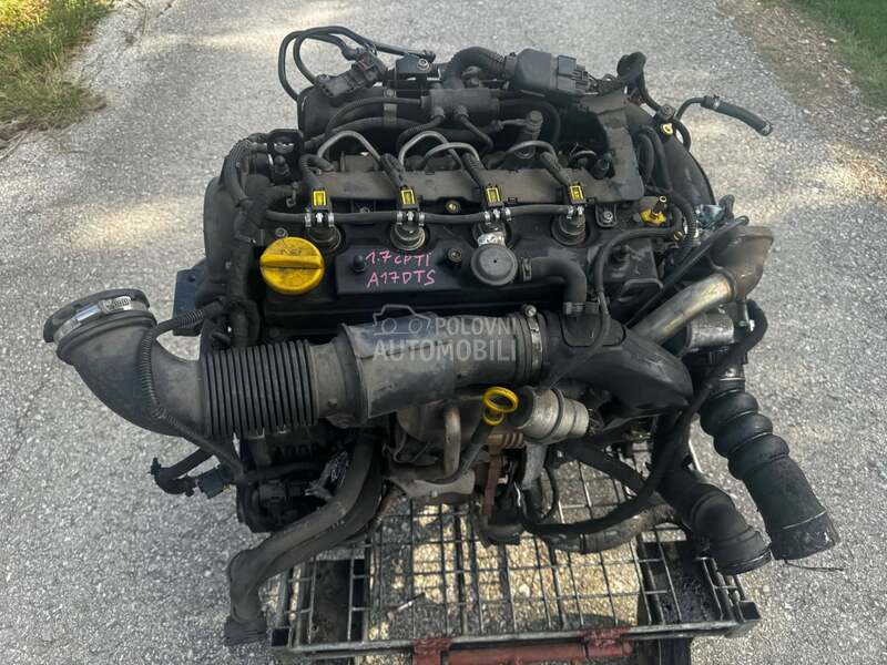 Motor 1.7 cdti A 17 DTS za Opel Meriva, Astra J, Mokka od 2009. do 2015. god.