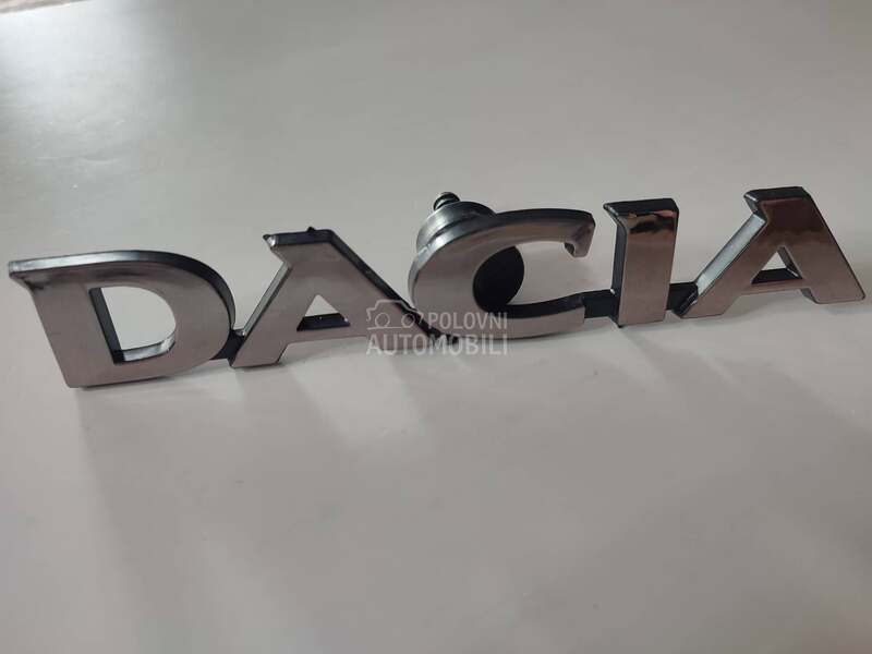 Natpis na gepek vratima za Dacia Logan