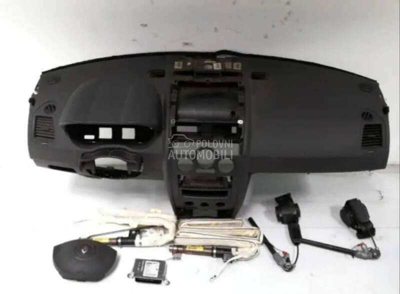 Tabla i airbagovi za Renault Megane od 2003. do 2008. god.
