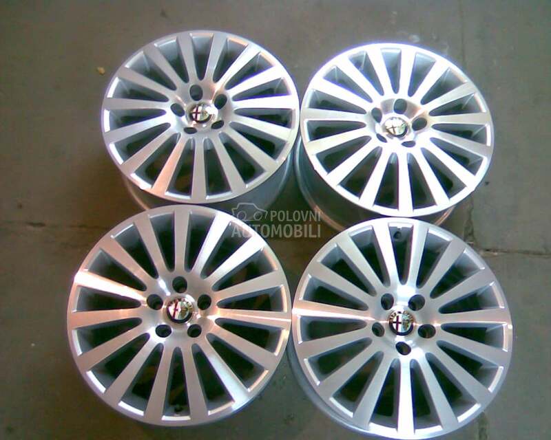 Aluminijumske felne ALFA 159 original 17" 5 x 110