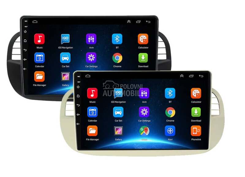 Android multimedija 9in za Fiat 500