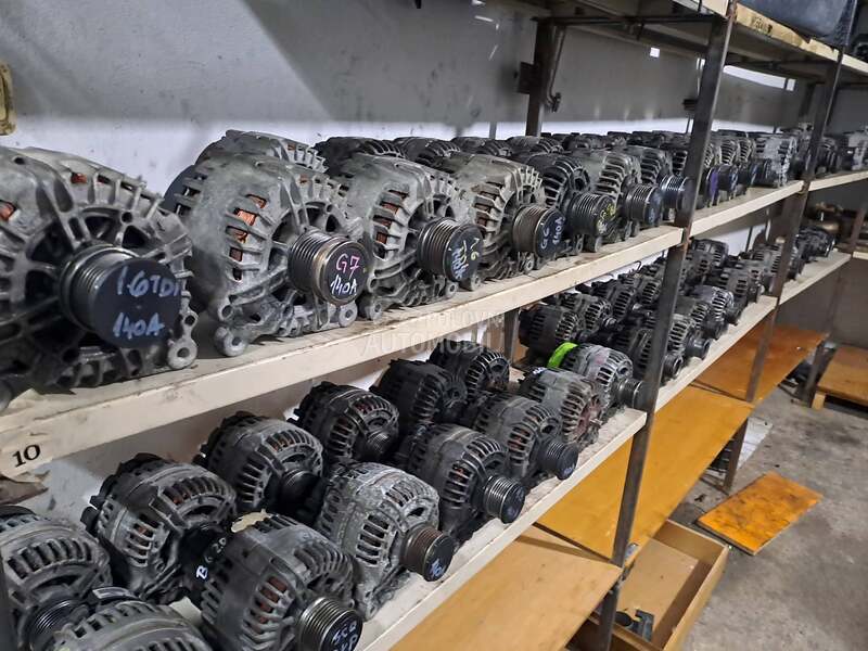 ALTERNATOR ALNASER GOLF za Volkswagen Bora, Caddy, Golf ... od 2000. do 2020. god.