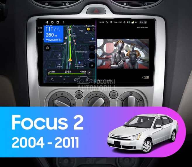 Android Multimedija 9in za Ford Focus