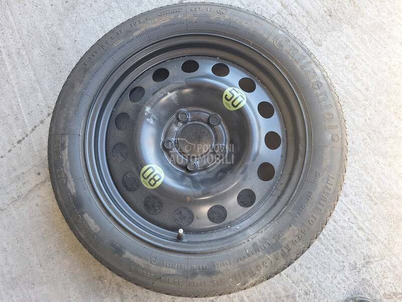 Čelične felne continental 17" 5 x 120