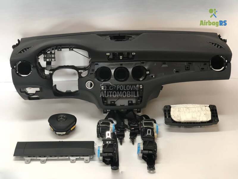 Airbag set za Mercedes Benz CLA 180, CLA 200, CLA 220 ... od 2013. do 2024. god.