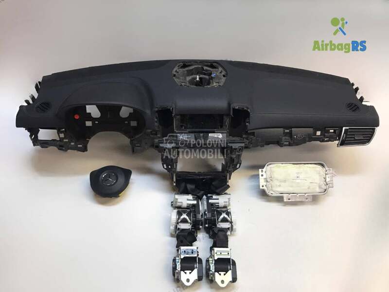 Airbag set za Mercedes Benz GLE 350, GLE 250, GLE 63 AMG ... od 2015. do 2019. god.