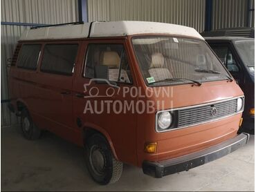 Volkswagen Transporter T3 2.0 camping (može zamena), 6.900 €, 1981. , 210.000 km, Putnički kombi, Benzin, 1957 cm3, Manuelni menjač, Zrenjanin