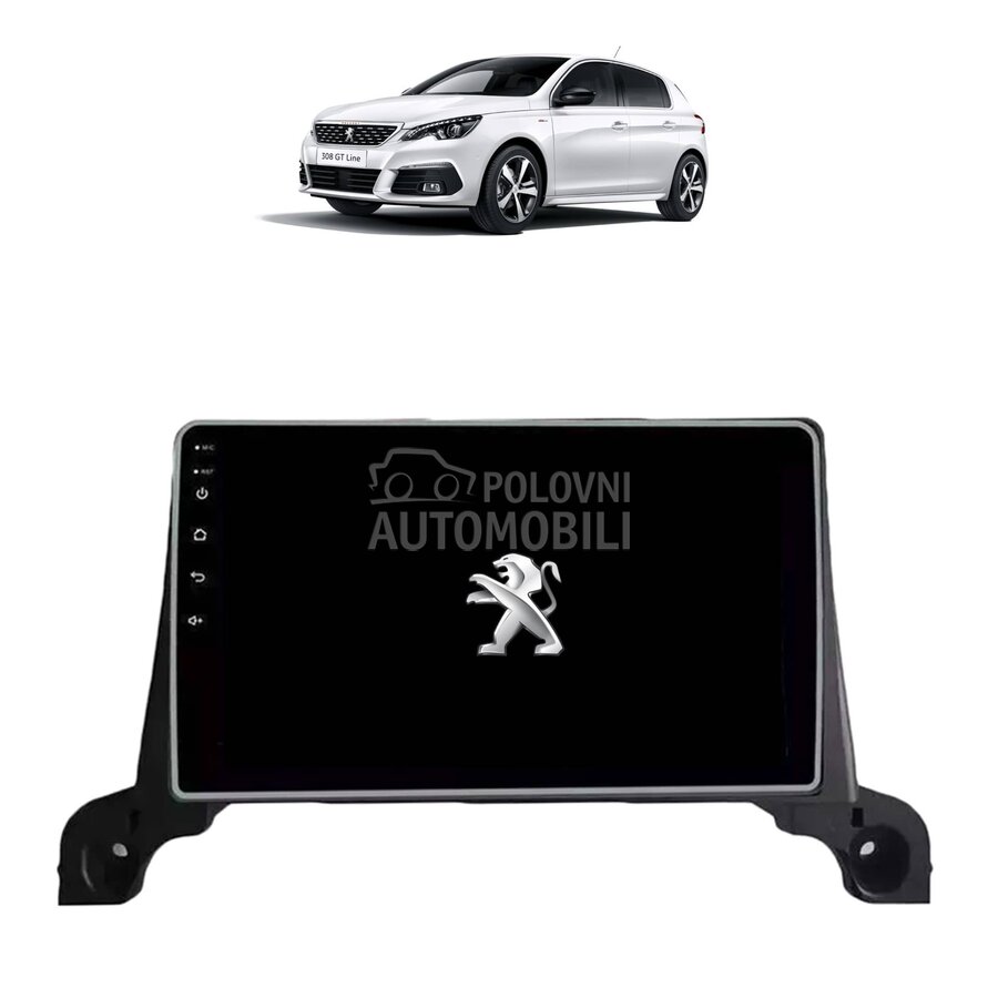 Multimedija Android za Peugeot 308, 3008 - 5880