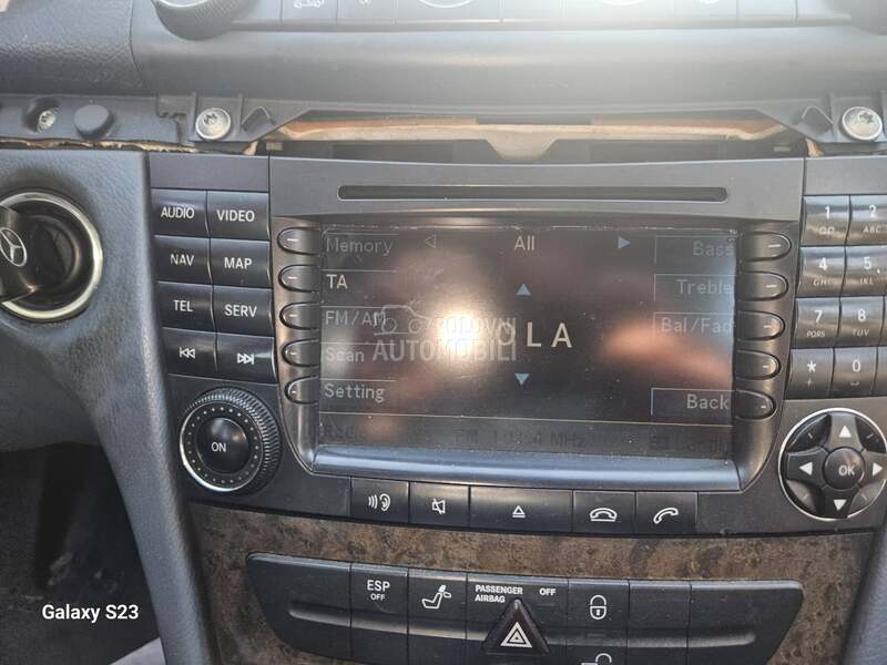 Navigacija Veliki ekran za Mercedes Benz CLS Klasa, E Klasa
