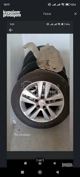Aluminijumske felne Astra 16" 5 x 98