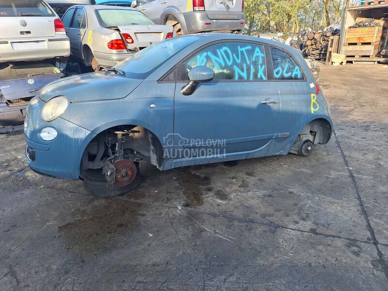 Kompletan auto u delovima za Fiat 500 od 2007. do 2016. god.