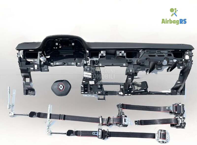 Airbag set za Renault Arkana od 2021. do 2024. god.