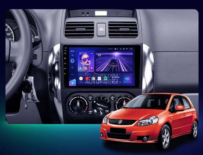 Android Multimedija 9in za Fiat Sedici