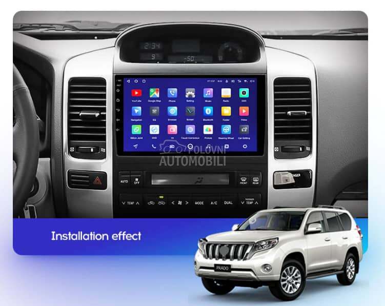 Android Multimedija 9in za Toyota Land Cruiser