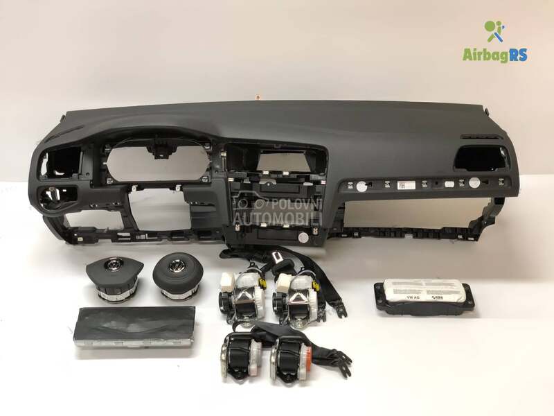 Airbag set za Volkswagen Golf 7 od 2012. do 2018. god.