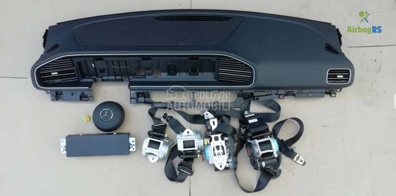Airbag set za Mercedes Benz GLS 63 AMG, GLS 350 D, GLS 400 ... od 2019. do 2024. god.