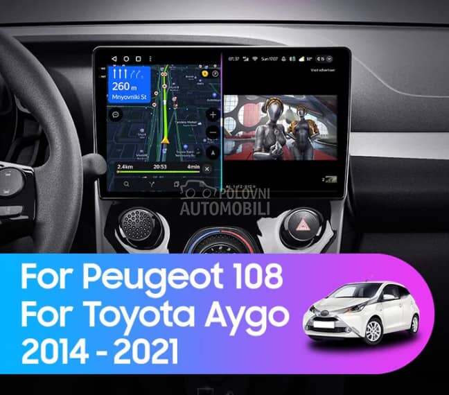 Android Multimedija 10in za Toyota Avensis