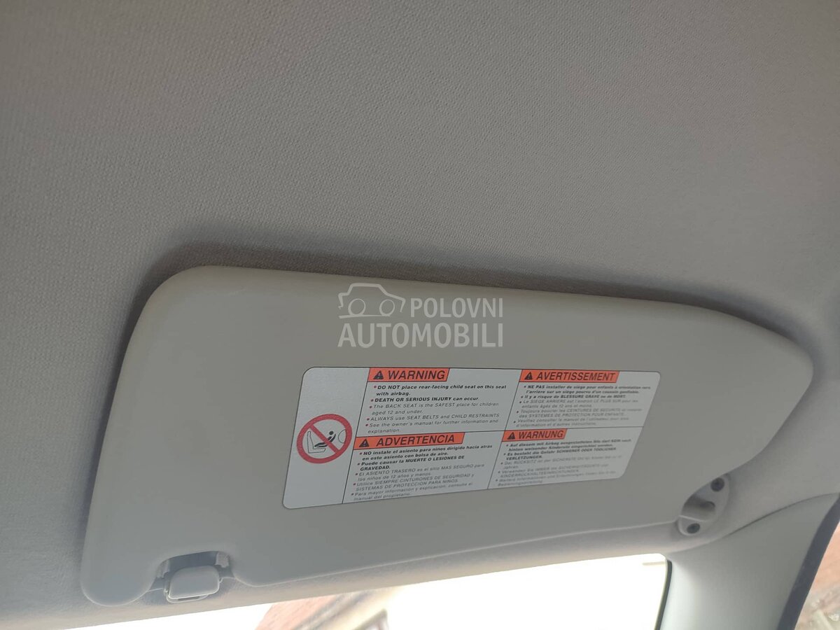 suncobrani za Suzuki Ignis od 2004. do 2007. god.