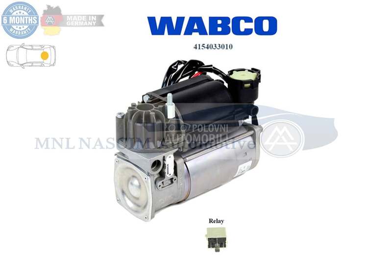 WABCO Kompresor vazd. ogib. za BMW 518, 520, 523 ... od 1996. do 2003. god.