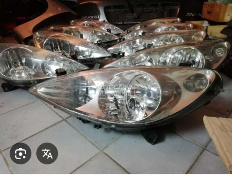 Farovi za Peugeot 206, 307, 406 ...