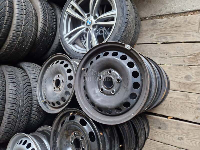 Čelične felne vw audi seat 15" 5 x 112