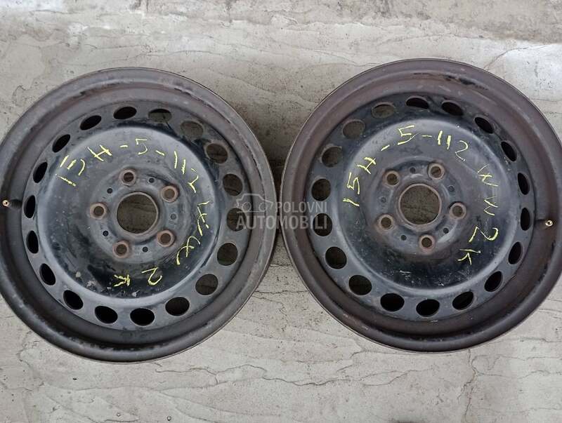 Čelične felne ww nemacka 15" 5 x 112