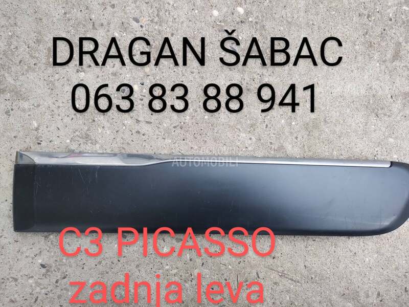 lajsna lajsne za Citroen C3 Picasso od 2008. do 2017. god.