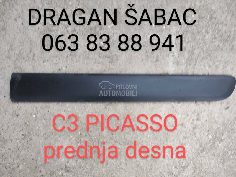 lajsna lajsne za Citroen C3 Picasso od 2008. do 2017. god.