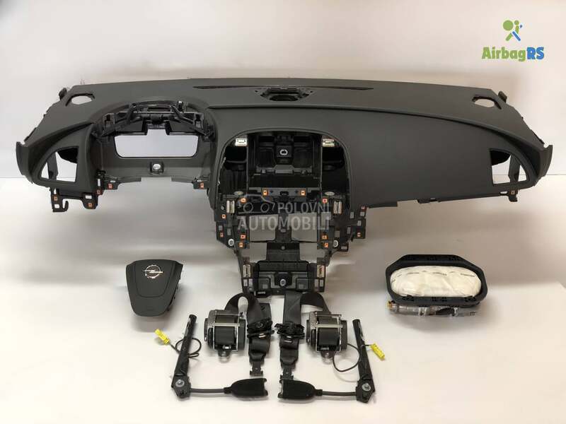 Airbag set za Opel Astra J od 2009. do 2015. god.