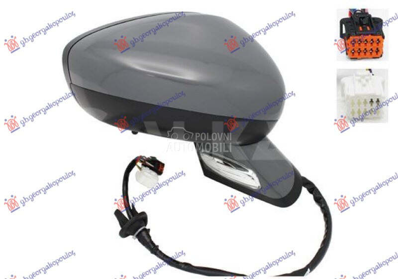 RETROVIZOR ELEKTRICNI SA GR... za Citroen C4