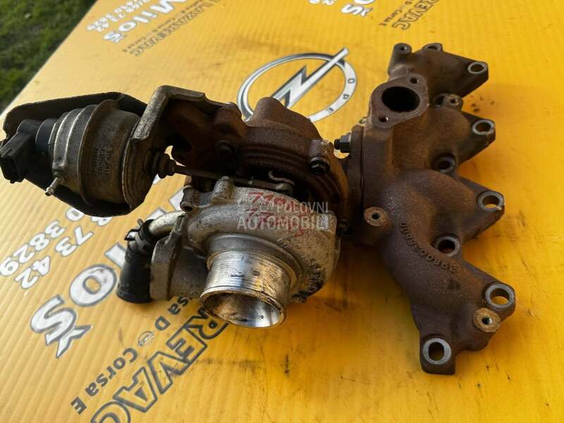 Turbina 1.7 110 KS za Opel Meriva od 2010. do 2017. god.