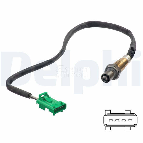 Lambda sonda DELPHI za Renault C4 od 2006. do 2013. god.