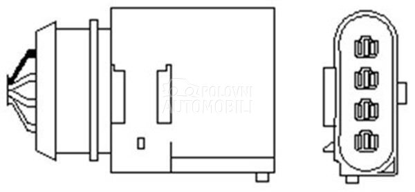 Lambda sonda Magnetti Marelli za Kia Picanto od 2004. do 2011. god. - 06A906262BG