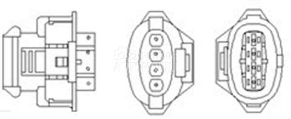 Lambda sonda Magnetti Marelli za Opel Signum od 2003. do 2008. god.