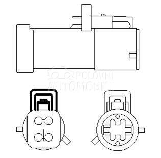 Lambda sonda Magnetti Marelli za Ford Focus od 2010. do 2020. god.