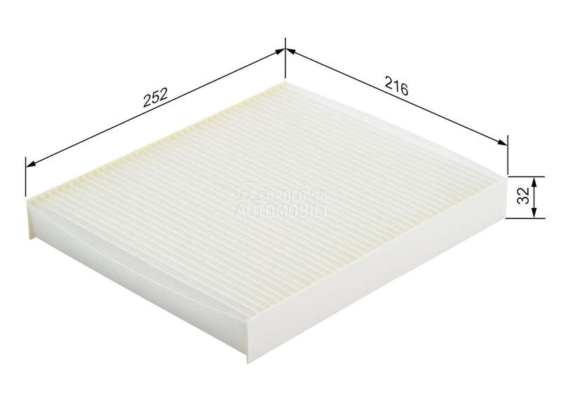 Filter kabine za Seat Cordoba od 1993. do 2002. god.