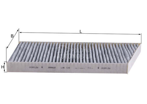 Filter kabine KNECHT za Mercedes Benz CLK Klasa od 1998. do 2002. god.