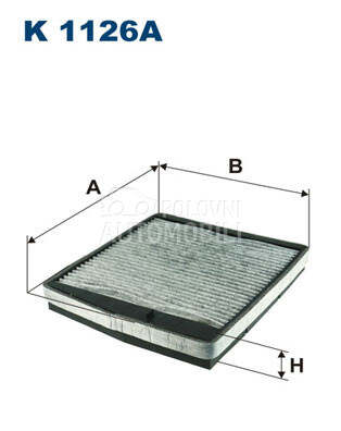 Filter kabine FILTRON za Volvo XC70 od 1997. do 2007. god.