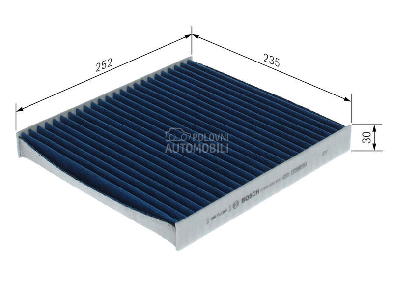 Filter kabine Bosch za Volkswagen Golf za 2020. god.