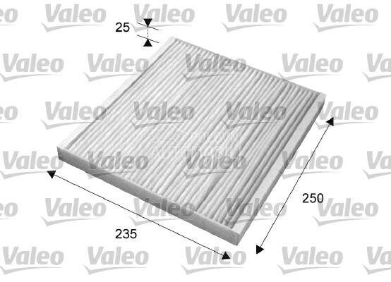 Filter kabine VALEO za Fiat Panda od 2004. do 2011. god.
