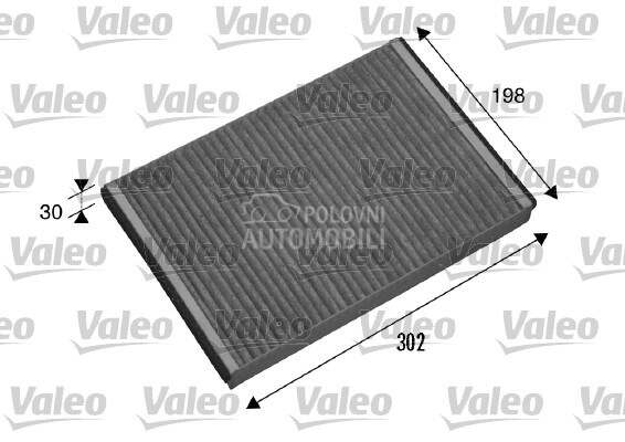 Filter kabine VALEO za Opel Astra od 2007. do 2009. god.
