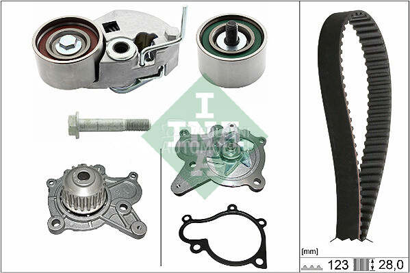 Veliki servis sa pumpom INA za Hyundai Getz od 2005. do 2009. god.